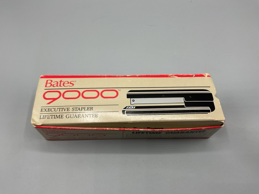 Bates 9000 Executive Stapler Black 9000BK