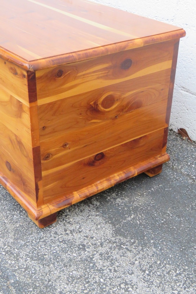 Solid Cedar Hope Chest Blanket Trunk Bench 6175