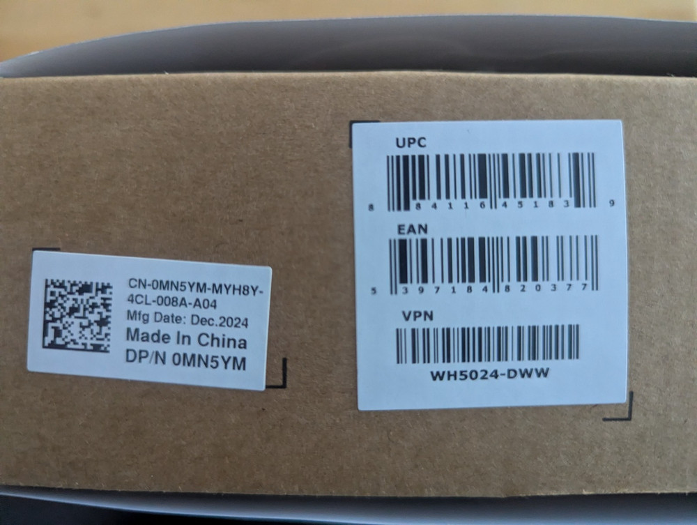 DELL PRO WIRED ANC HEADSET WH5024