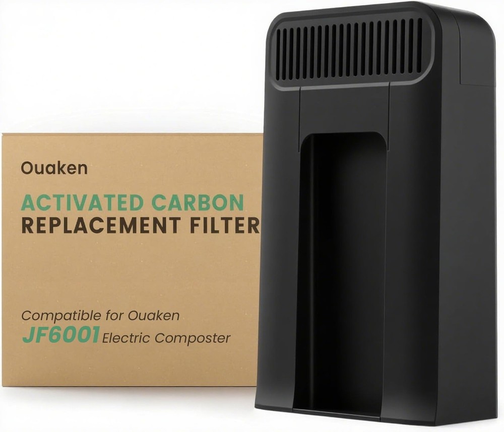 JF6001G Electric Composter Activated Carbon Filter Black