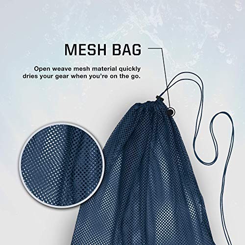 Ventilator Mesh Equipment Bag Blue Grotto