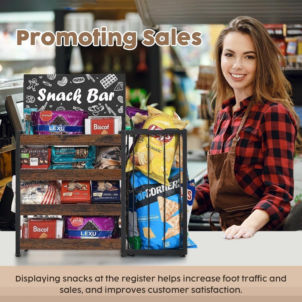 Creative Blackboard Snack Stand