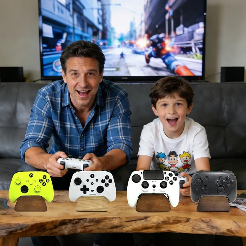 Solid Wood Gamepad Stand, Game Equipment, Controller Stand, Suitable for Xbox, P