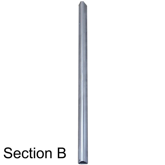 S&K Telescoping Bat House Pole with Ground Socket, 15'