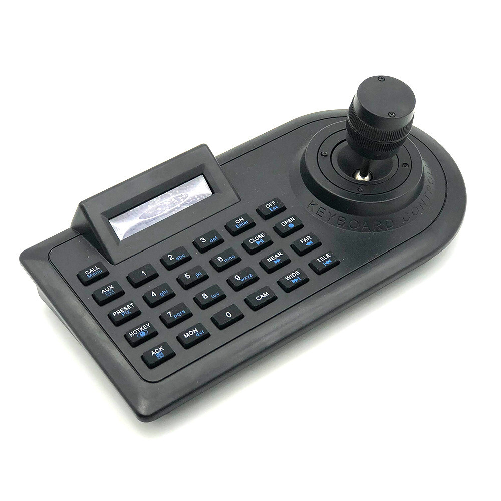 PTZ CCTV Controller Speed Dome Camera 3D Keyboard Controller RS485 Joystick