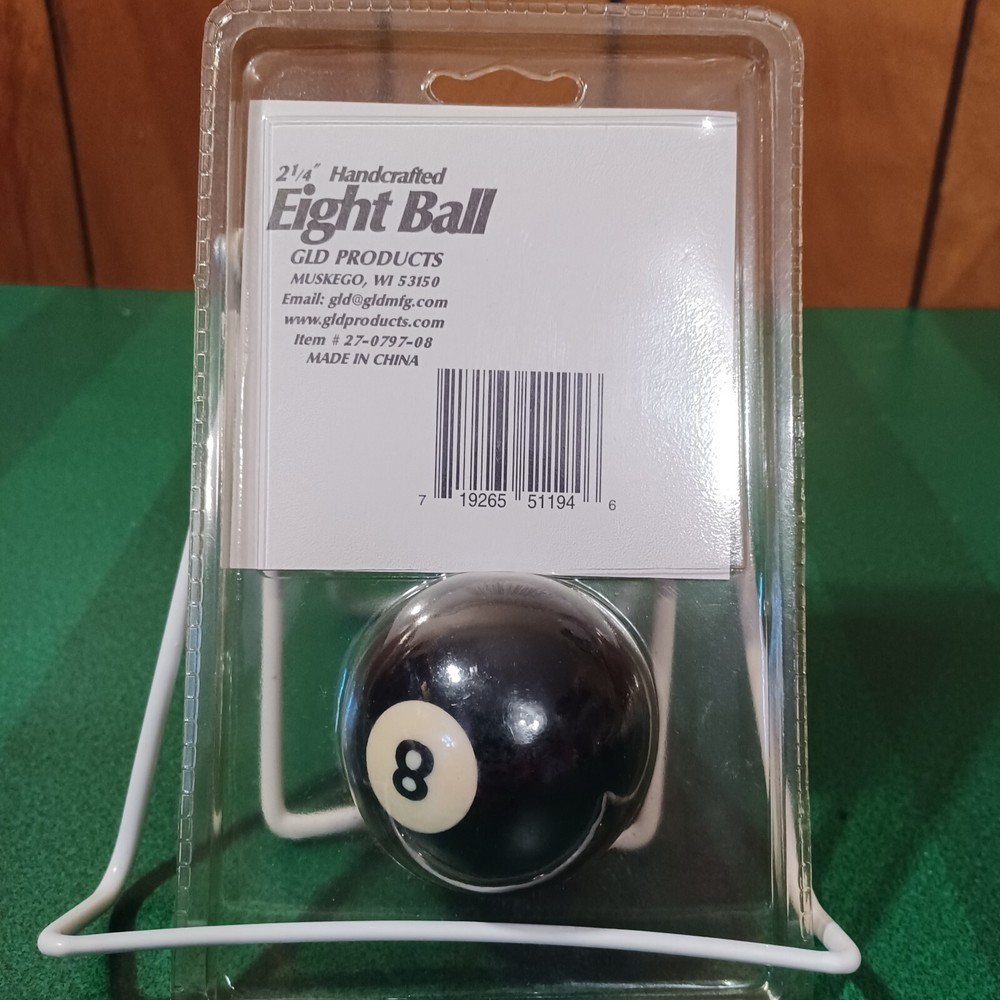 Viper 2 1/4" Handcrafted Eight Ball
