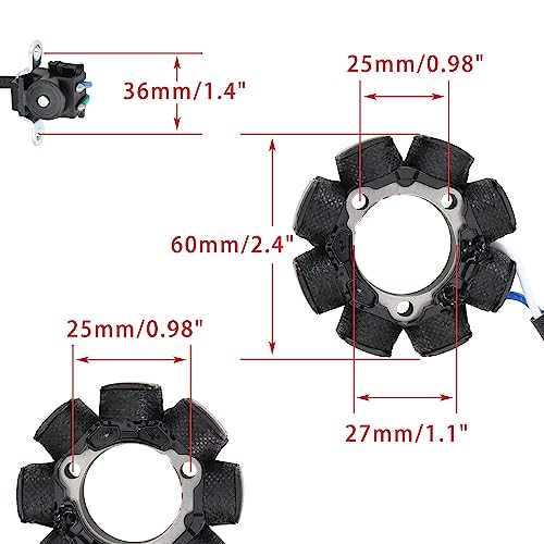 8 Coil 4 Wire Stator Magneto Replacement for 2004-2009 CRF250 2012-2013