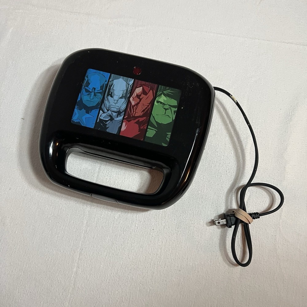 Marvel Avengers Waffle Maker 2 Slice Tested “A” Print