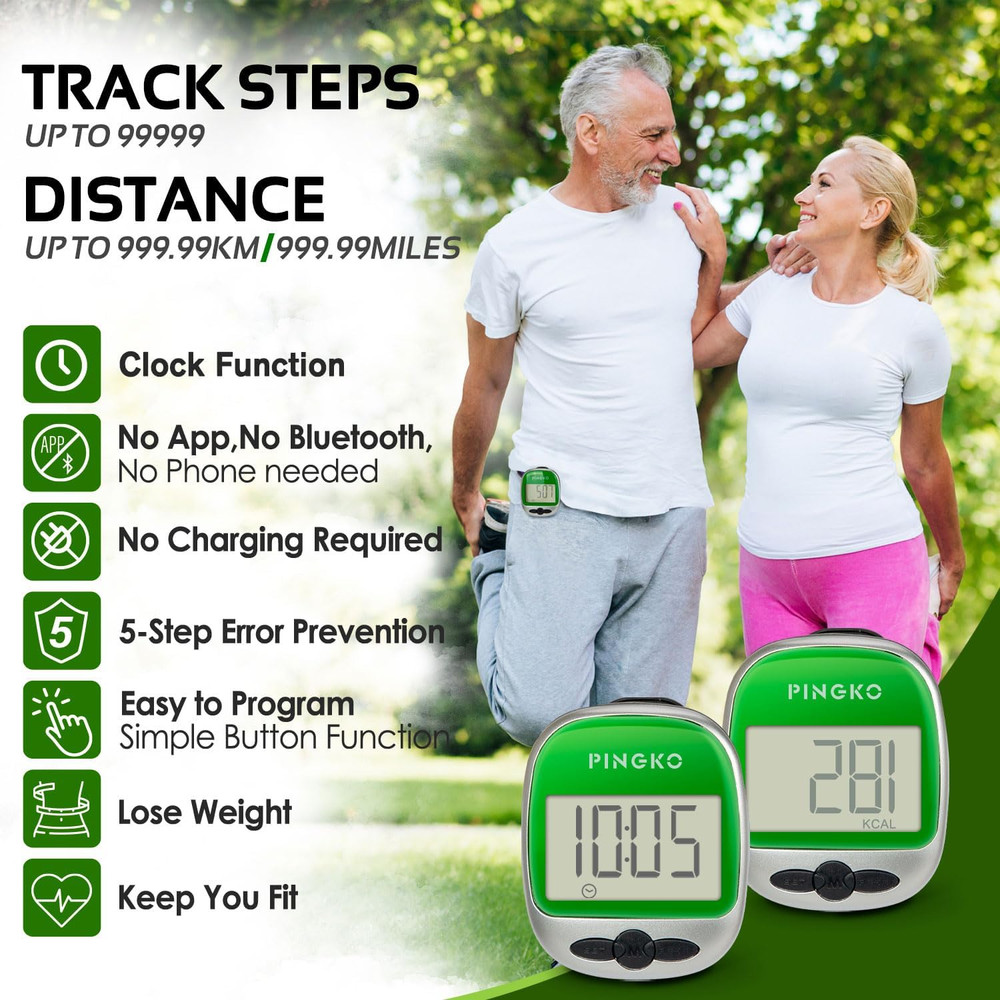 Outdoor Multi-Function Portable Sport Pedometer Step/Distance/Calories/Counter