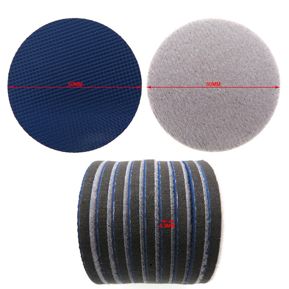 Ø 50mm PSA to Hook & Loop Conversion Interface Pad for Sanding Disc Backing Pad