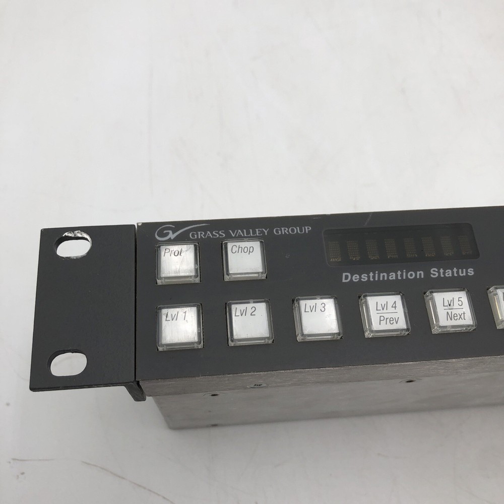 USED Grass Valley - Encore BPS Control Panel POWERS ON AS IS READ C