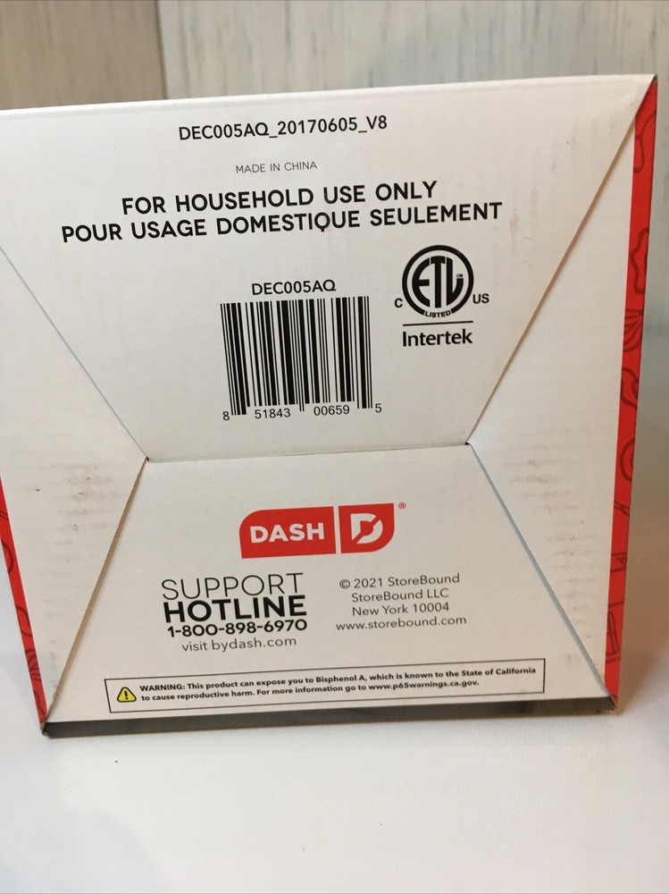 Dash Rapid Egg Cooker: 6 Egg Capacity Electric Egg Cooker NIB