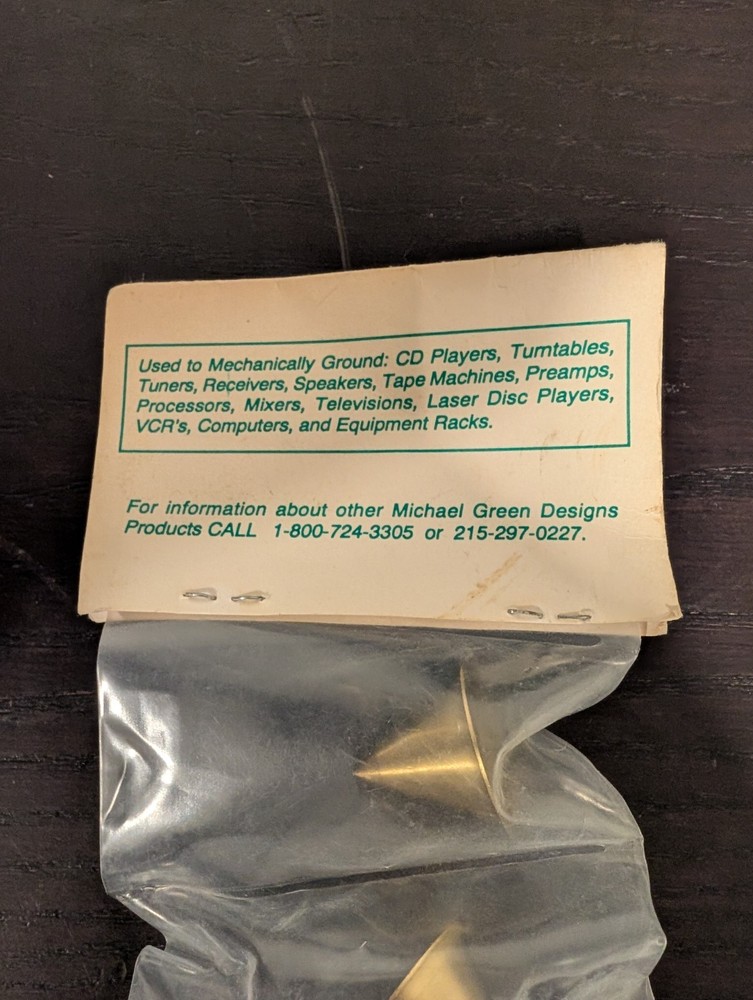 Micheal Green's Audio Points. 1.0AP1D & APCD2