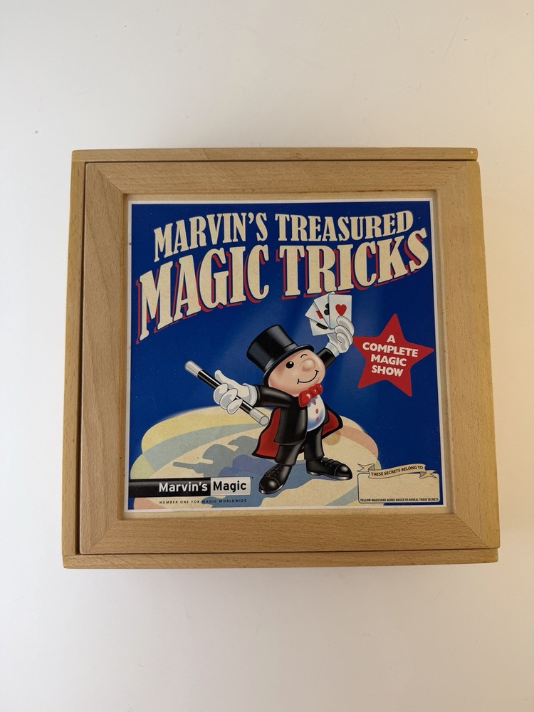 Marvin's Magic - Wooden Magic Set | Magic Tricks For Kids | Magic Kit