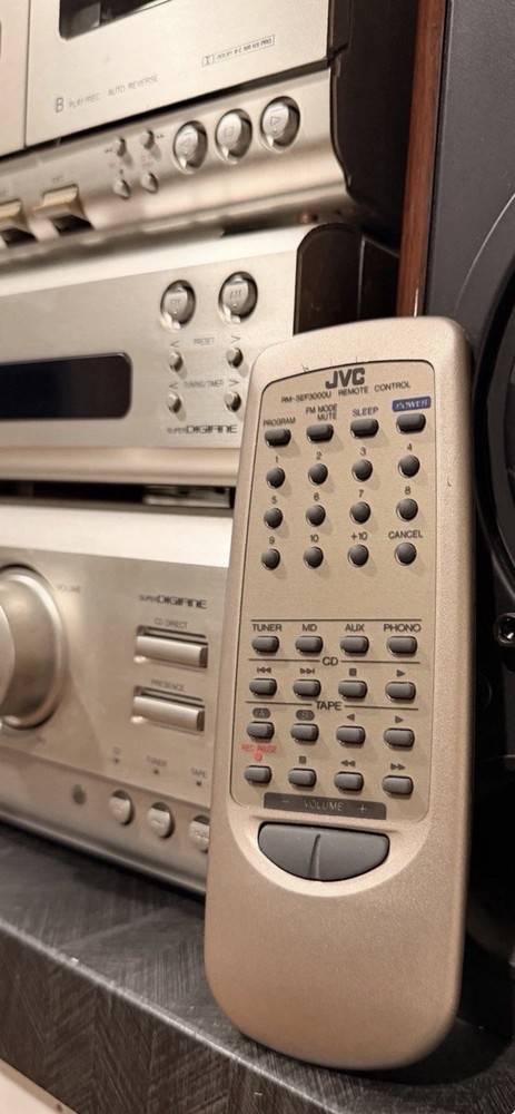 JVC Integrated Amplifier with Cd/Cassette Deck