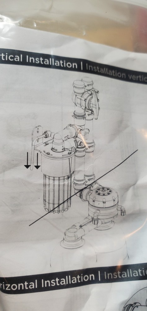 Clear Kinetico MACH 10" Pre Filter Assembly