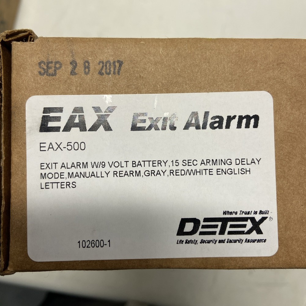 Detex EAX-500 Battery Powered Door Exit Alarm