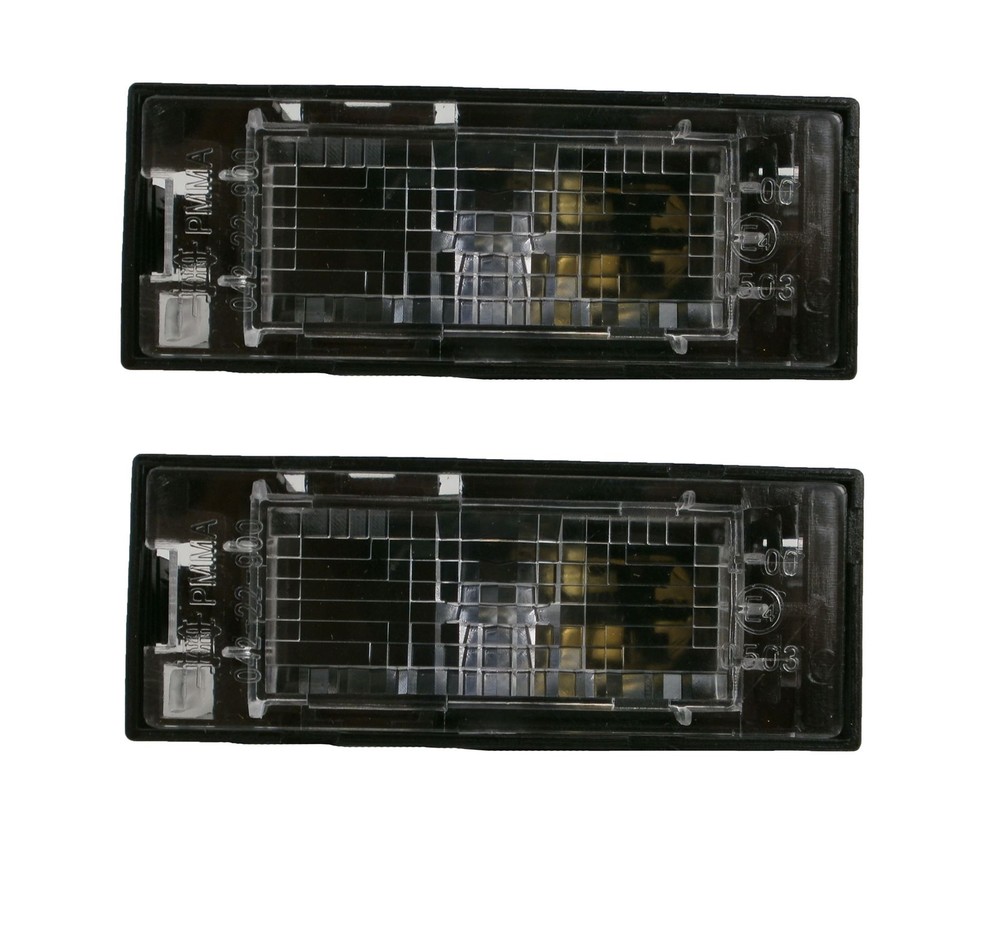 Renault Clio 2009-2013 Number Plate Licence Lamp Pair Left & Right