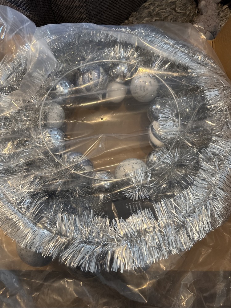 Snowman Christmas Ornaments Wreath