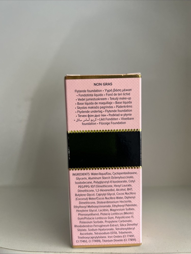 TOO FACED ~ BORN THIS WAY UNDETECTABLE COVERAGE FOUNDATION ~ SNOW ~ 1.0 OZ