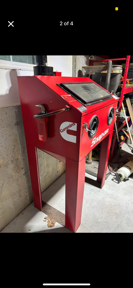 Snap on Abrasive Blast Cabinet Sandblaster