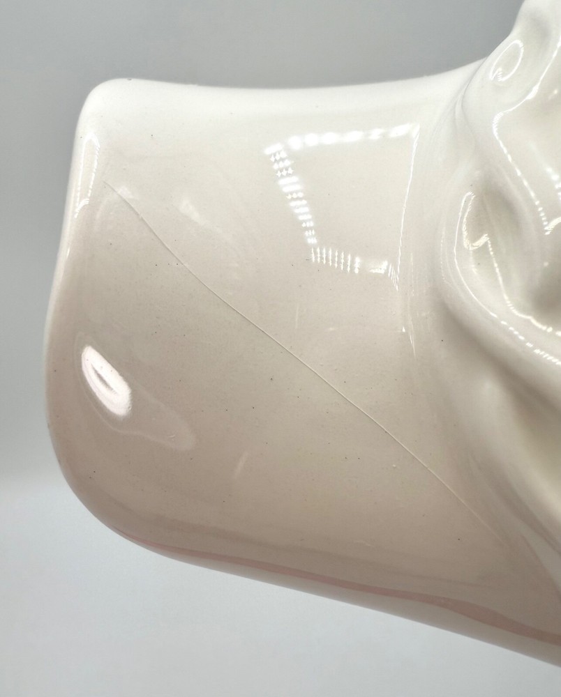 Villa Verde Kari Walmsley Solid White Creamer Ivy Leaf Handle J. Wilfred Sadek