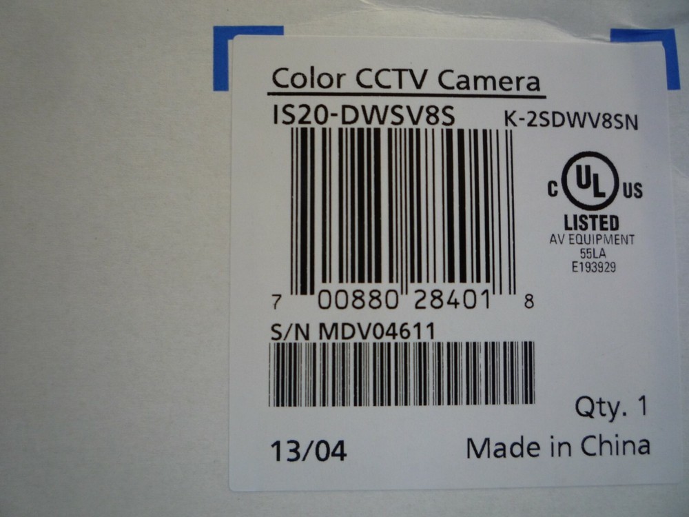 PELCO IS20-DWSV8S SD5 Day/Night IP MINI SECURITY INDOOR DOME Camera