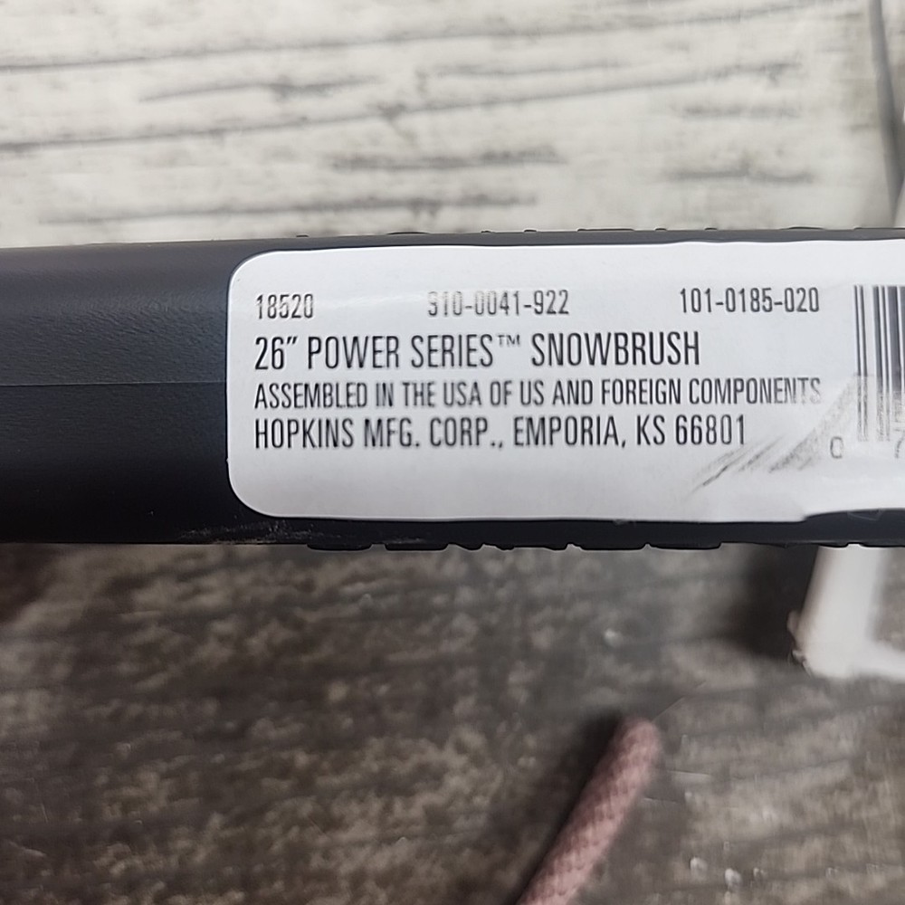 SUBZERO 26" POWER SERIES SNOW BRUSH SCRAPER [135]