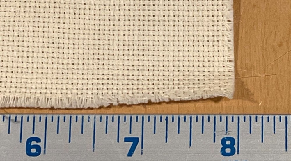 Handmade Cross Stitch WELCOME Finished Completed Sampler Multicolor 18.5" x 8"