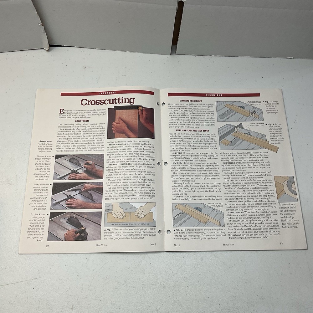 ShopNotes Magazine (Lot of 17) Tips, Tools, Techniques, Issues: 1,3-18