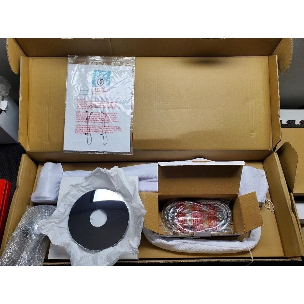 Pulse 1088-CH-RIV Seabreeze II Pressure Balanced Shower System w/ Valve & Trim