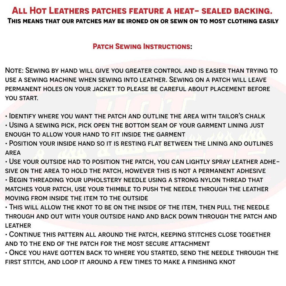 Hot Leathers PPL9157 Cheap and Easy Patch