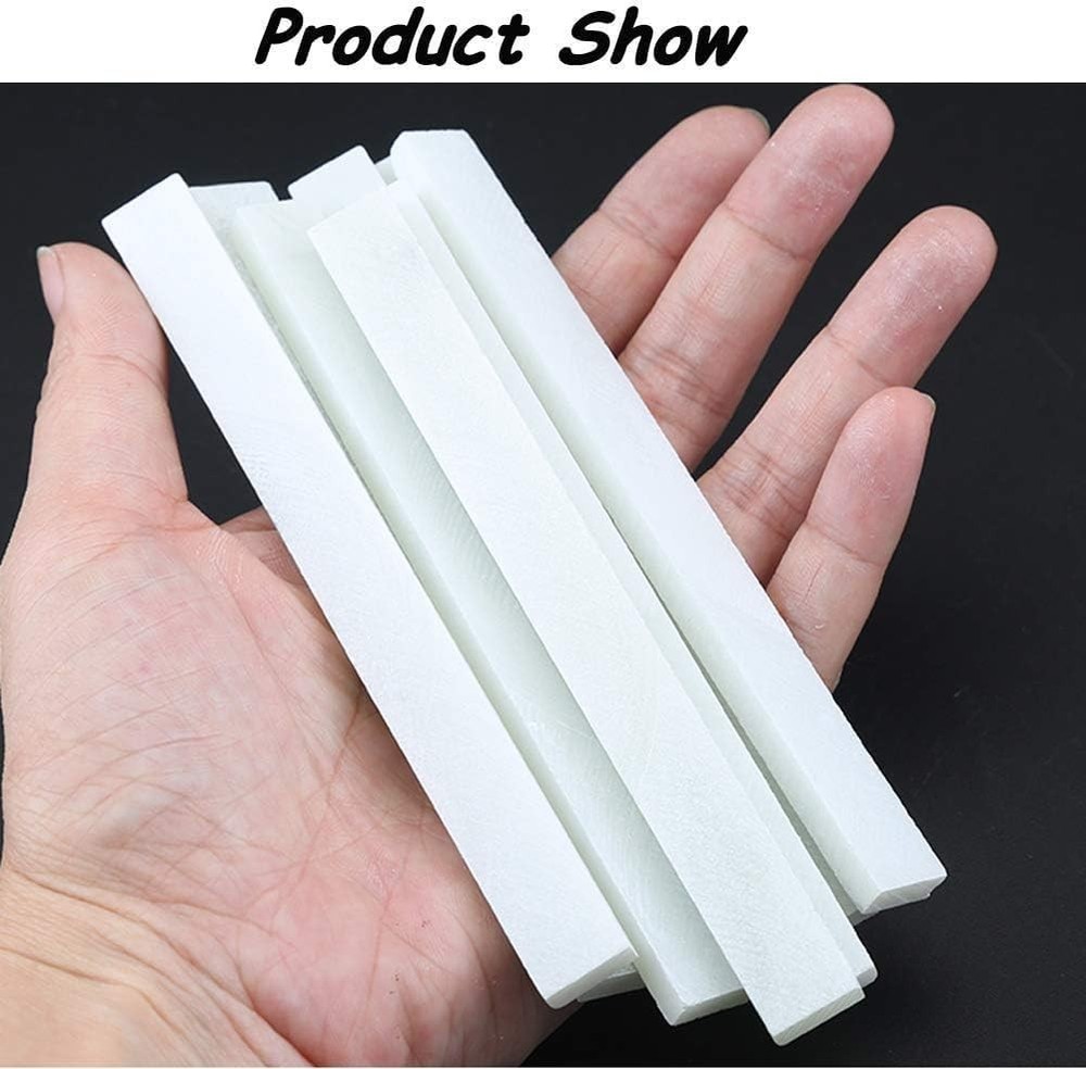 Flat White Soapstone Pencils - 27 Pack Marking Tools for Metal & Textile Work