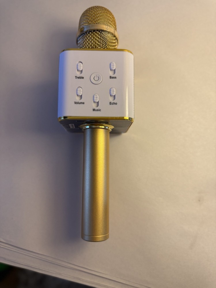 Cordless microphone singing machine etc