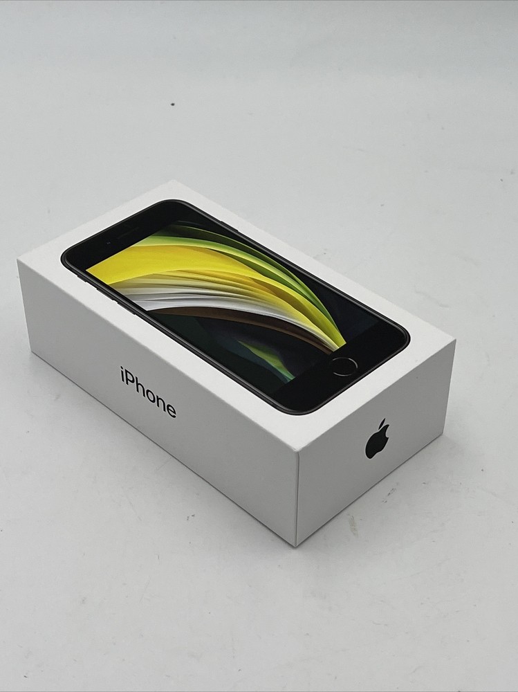 EMPTY BOX Apple iPhone SE Only Black 128GB (NO PHONE)