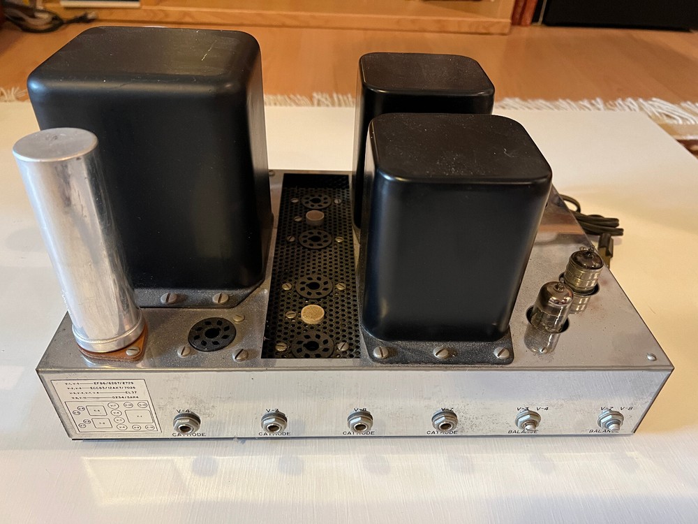 Knight KB85 Stereo Tube Amplifier UNTESTED