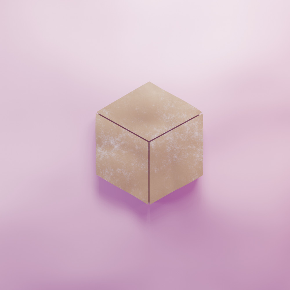 Cube cookie cutter
