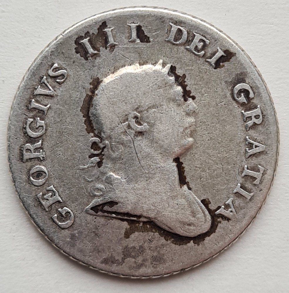 •1809•BRITISH ESSEQUEBO & DEMARARY•1/2 GUILDER•
