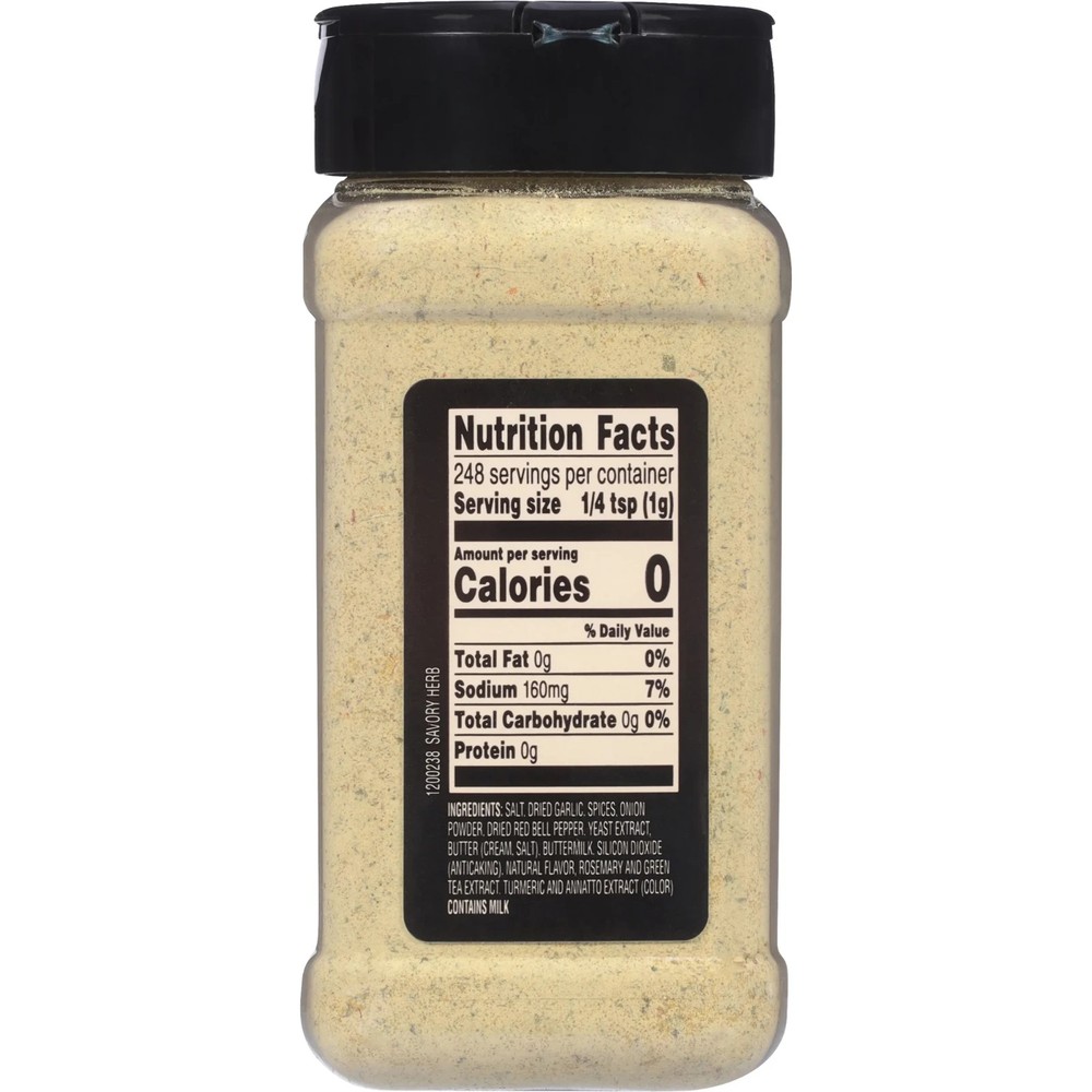 Weber Savory Herb Butter Seasoning, 8.75 oz