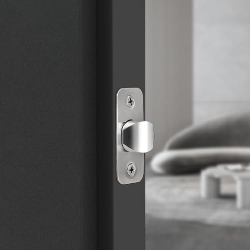 Adjustable Deadlatch 2-3/8'' or 2-3/4'', Keyed Entry Door Lock 45° Turning