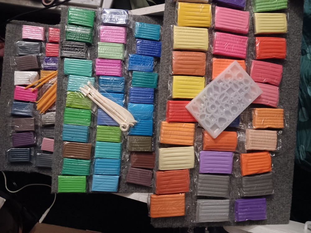 Polymer Clay Bundle Kit Lot Accessories