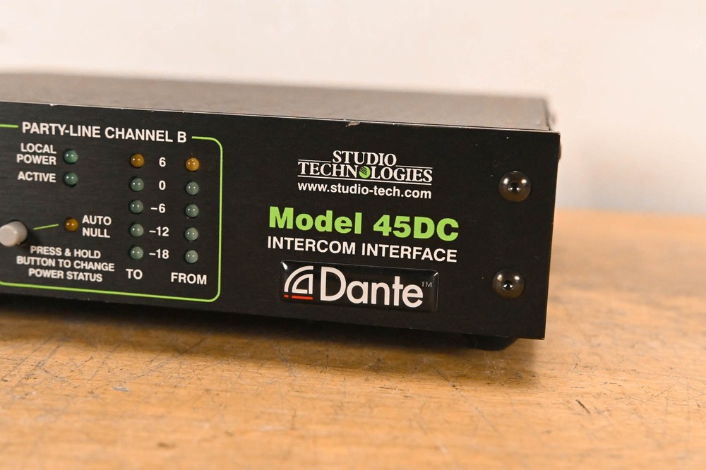 Studio Technologies 45DC Dante Intercom Interface (NO PSU) CG01SP7