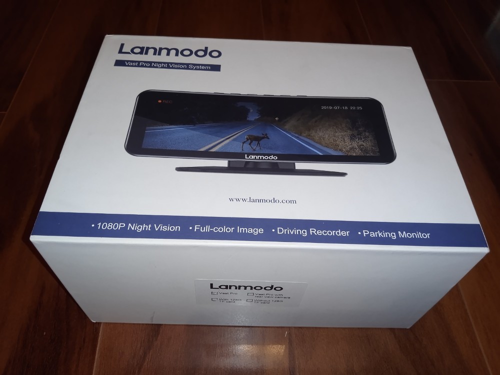 Lanmodo Vast Pro Night Vision System Drive Recorder High Quality NO POWER SUPPLY