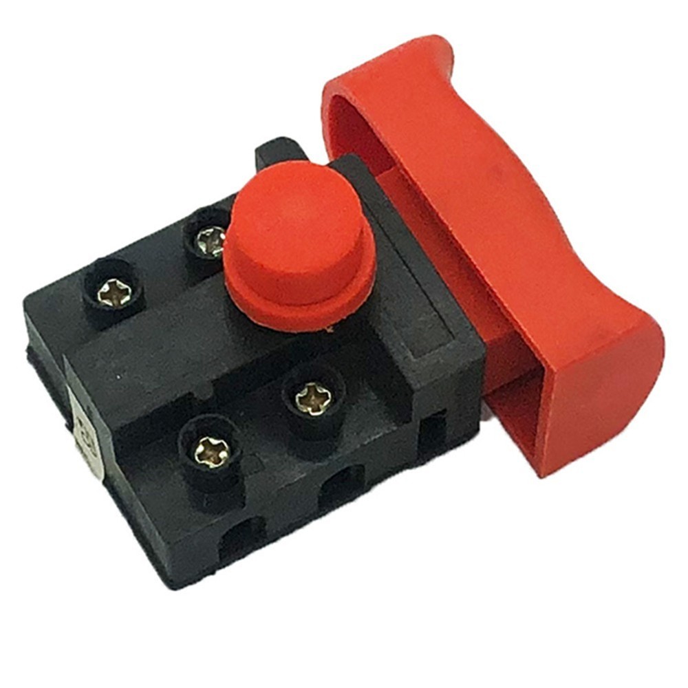 Electric Chainsaw Replacement Trigger Switch for Power Tool Black Orange Color