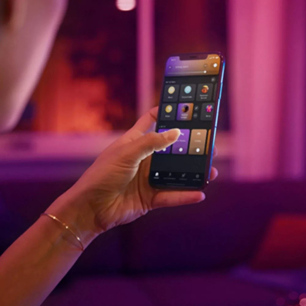 Philips Hue 2pk A19 LED Starter Kit with Bridge Color