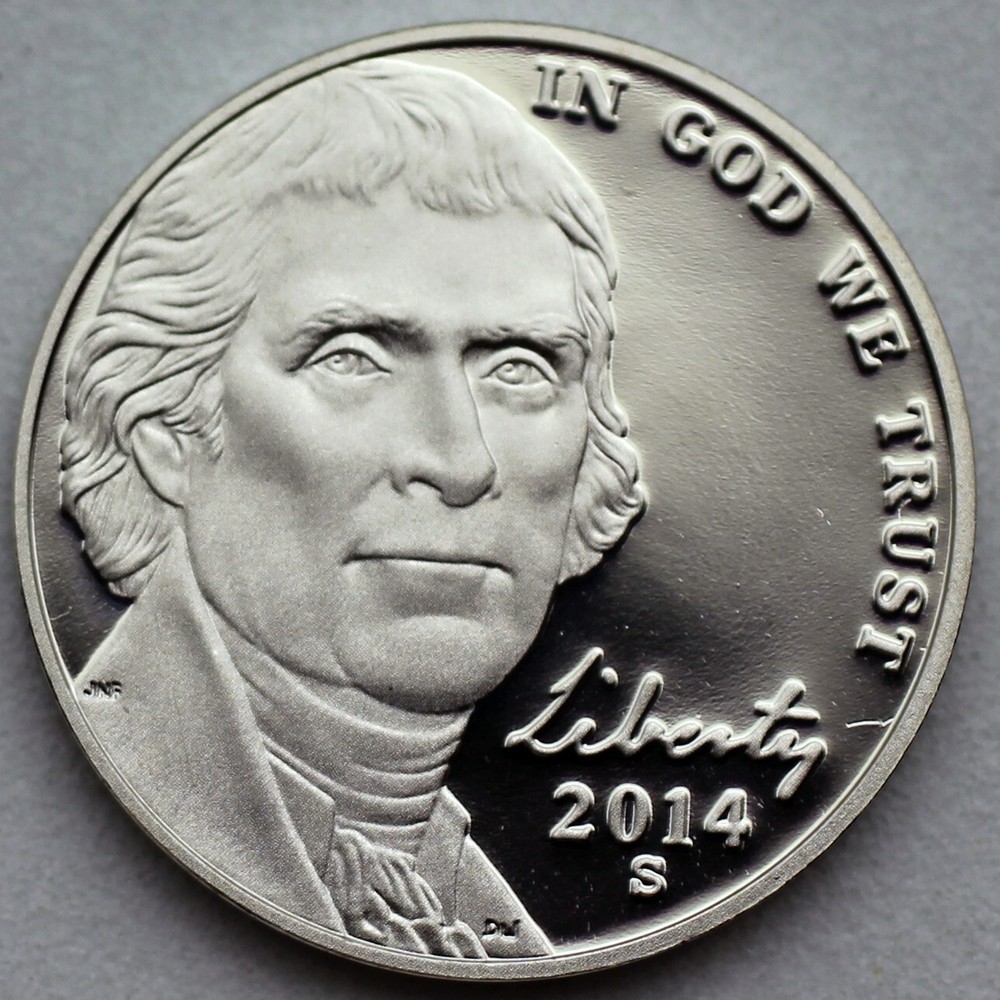 2014-S Proof Jefferson Nickel