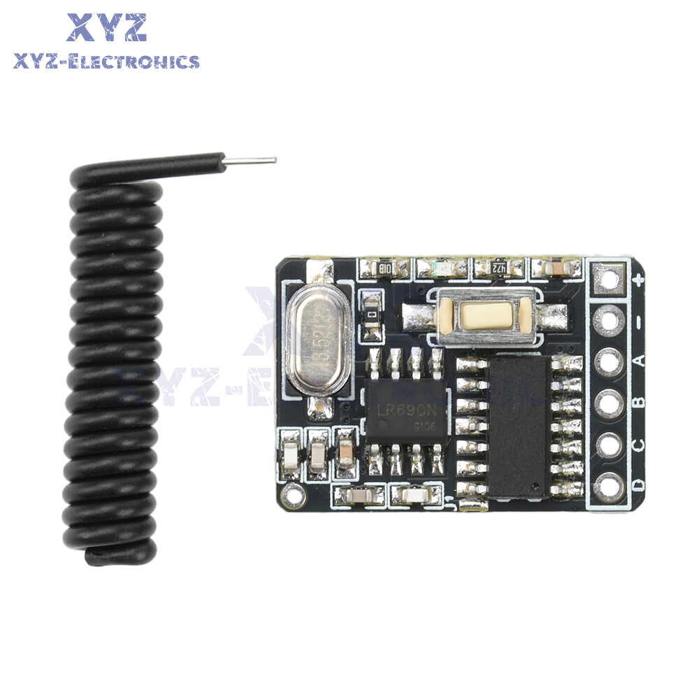 433Mhz Wireless Remote Control Switch Learning Code Decoding Receiver Module DIY