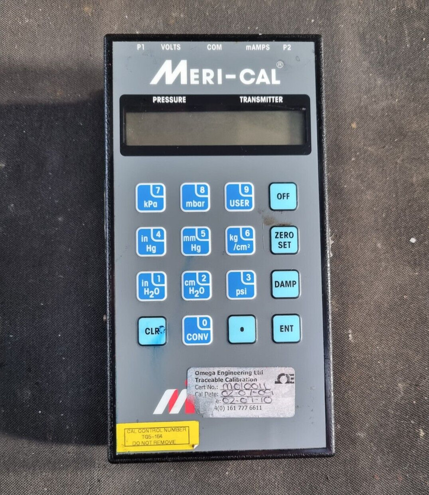 MERIAM INSTRUMENT MERI-CAL DP2000C PRESSURE TRANSMITTER (R3S8.4)