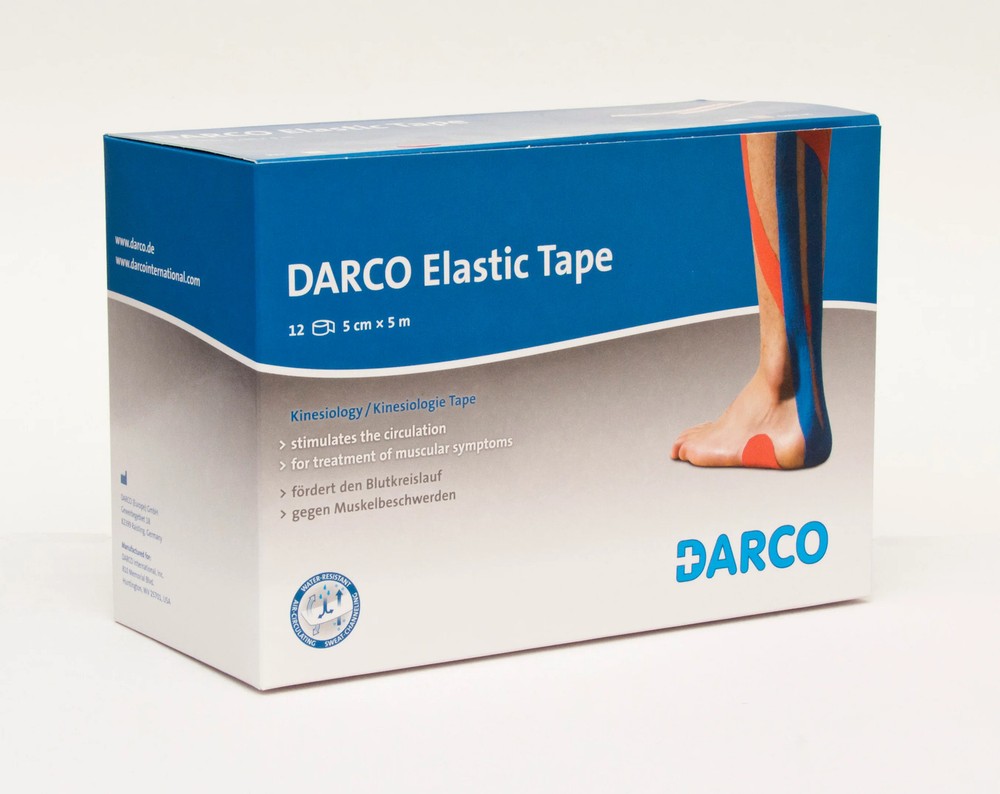 Kinesiology Tape 2 x 16.5' Blue