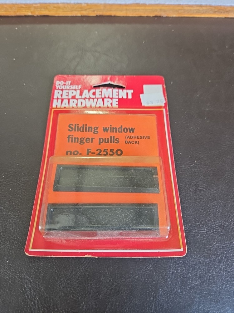 DIY Replacement Hardware Sliding Window Finger Pulls Adhesive Back F-2550